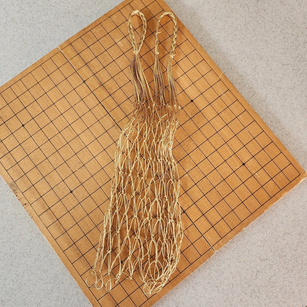 Vintage Gold Net Bag
